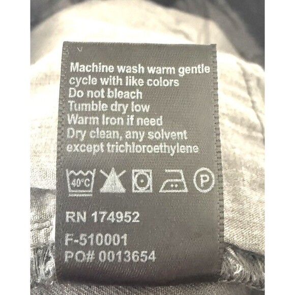 Flint and Tinder 365 Gray Slim Fit 5 Pocket Pants Men’s Size 33 x 34 - Picture 9 of 9